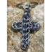 Cross Key Chain - Anodized Aluminum