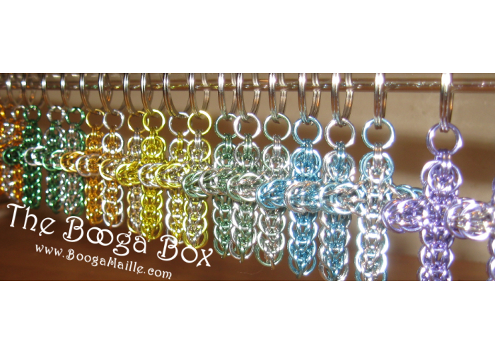 Cross Key Chain - Anodized Aluminum Cross Key Chain - Anodized Aluminum