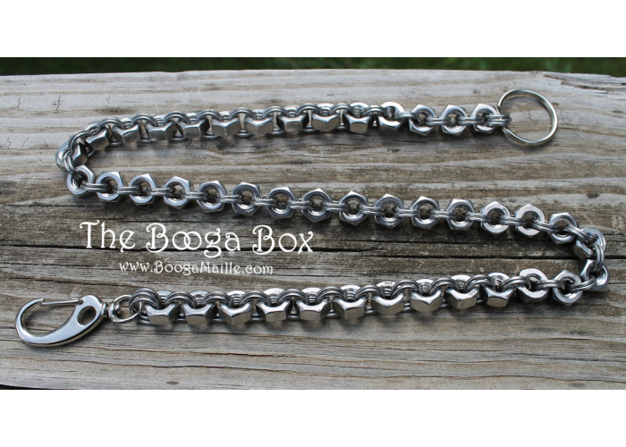 Nut & Ring Wallet Chain - Stainless Steel Nut & Ring Wallet Chain - Stainless Steel