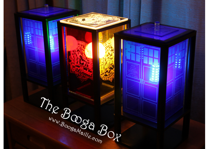 Acrylic Table Lamps - Laser Etched Acrylic Table Lamps - Laser Etched