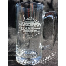 Attack Motorsport 26.5oz Glass Beverage Mug Attack Motorsport 26.5oz Glass Beverage Mug