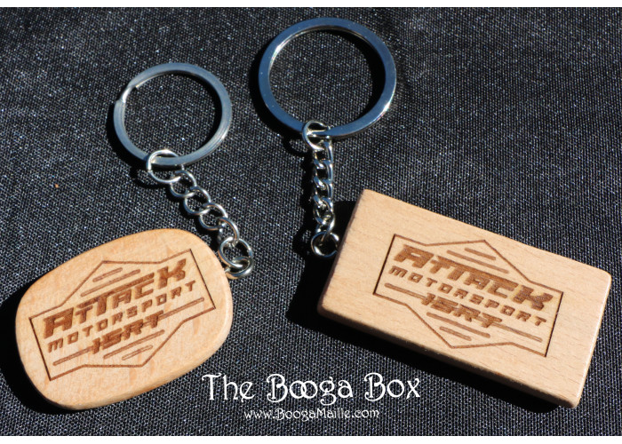 Attack Motorsport Bamboo Key-chain