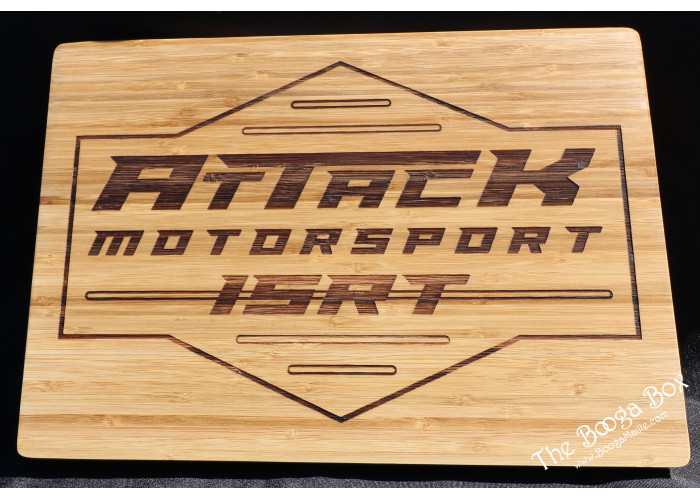 Attack Motorsport Large Cutting Board