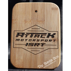 Attack Motorsport Small Cutting Board w/ Hole