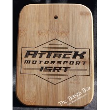 Attack Motorsport Small Cutting Board w/ Hole Attack Motorsport Small Cutting Board w/ Hole