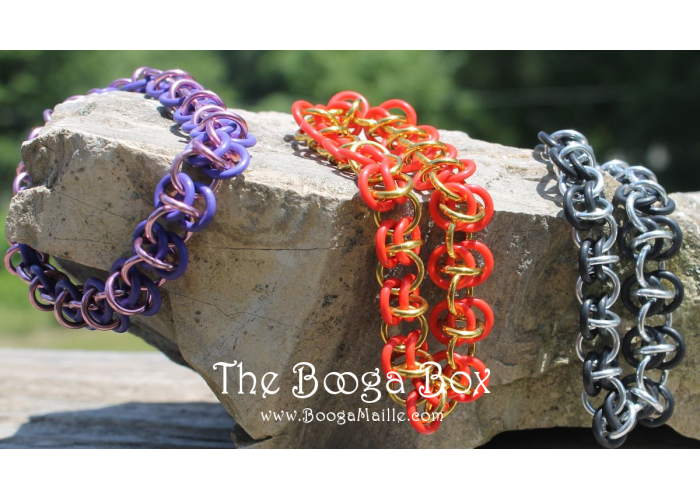 Barrel Bracelet Stretchy- Anodized Aluminum Barrel Bracelet Stretchy- Anodized Aluminum