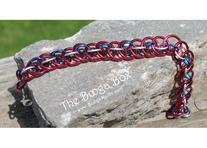 Basket Bracelet - Anodized Aluminum Basket Bracelet - Anodized Aluminum