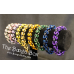 Byzantine Large Stretchy Bracelet - Anodized Aluminum Byzantine Large Stretchy Bracelet - Anodized Aluminum