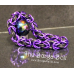 Byzantine Large Stretchy Bracelet - Anodized Aluminum Byzantine Large Stretchy Bracelet - Anodized Aluminum