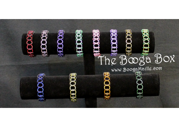 Centipede Stretchy Bracelet Large – Anodized Aluminum
