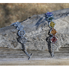 Flower Pots Bracelet - Anodized Aluminum Flower Pots Bracelet - Anodized Aluminum