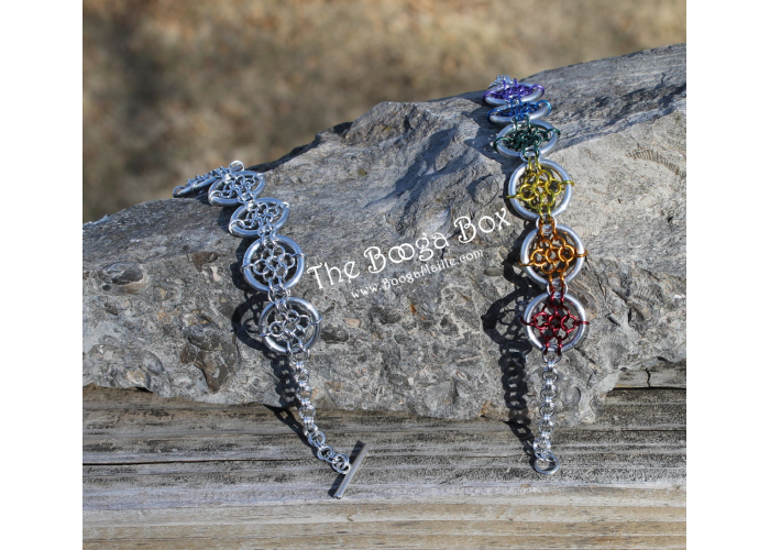 Flower Pots Bracelet - Anodized Aluminum
