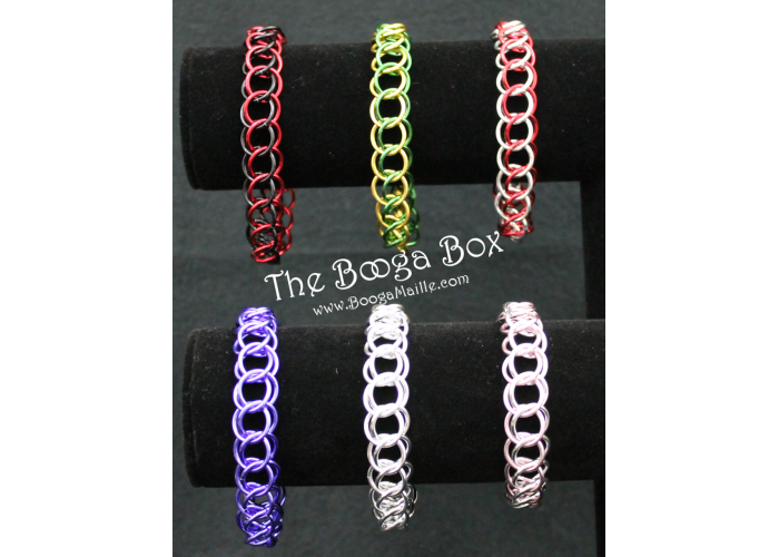 Half-Persian 3-1 Large Bracelet - Anodized Aluminum Half-Persian 3-1 Large Bracelet - Anodized Aluminum