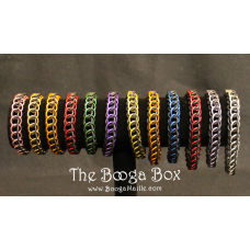 Half-Persian 3-1 Medium Stretchy Bracelet - Anodized Aluminum Half-Persian 3-1 Medium Stretchy Bracelet - Anodized Aluminum