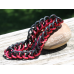 Half-Persian 3-1 Medium Stretchy Bracelet - Anodized Aluminum