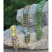 Millipede Large Square Bracelet - Anodized Aluminum Millipede Large Square Bracelet - Anodized Aluminum