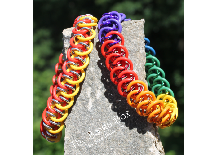Shenanigans Stretchy Bracelet - Anodized Aluminum
