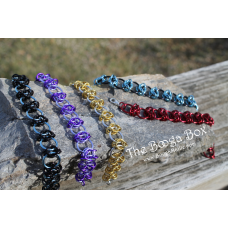 Winged Connections Bracelet - Anodized Aluminum Winged Connections Bracelet - Anodized Aluminum