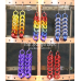 Box Chain Earrings - Anodized Aluminum Box Chain Earrings - Anodized Aluminum