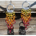Dangle Arrowhead Earrings - Anodized Aluminum Dangle Arrowhead Earrings - Anodized Aluminum