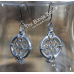 Flower Pot Earrings - Anodized Aluminum Flower Pot Earrings - Anodized Aluminum