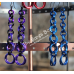 Graduated 2-Ring Mobius Earrings - Anodized Aluminum Graduated 2-Ring Mobius Earrings - Anodized Aluminum
