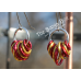 Hanging Rings Earrings - Anodized Aluminum Hanging Rings Earrings - Anodized Aluminum