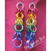 Shaggy Loops Earrings - Anodized Aluminum Shaggy Loops Earrings - Anodized Aluminum