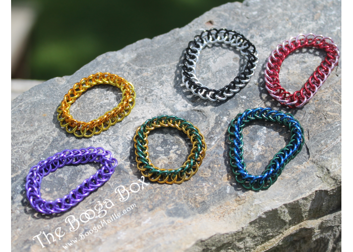 Half-Persian 3in1 Finger Ring - Anodized Aluminum Half-Persian 3in1 Finger Ring - Anodized Aluminum