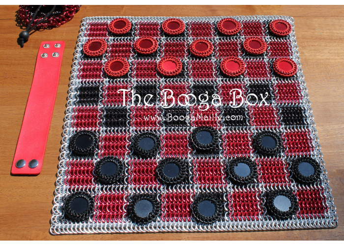 Classic Checker Board Set - Anodized Aluminum