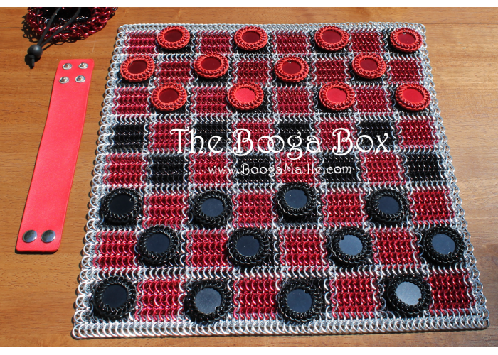 Classic Checker Board Set - Anodized Aluminum Classic Checker Board Set - Anodized Aluminum