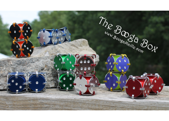 Dice 1"Round Tag - Anodized Aluminum Dice 1"Round Tag - Anodized Aluminum