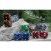 Dice 1"Round Tag - Anodized Aluminum Dice 1"Round Tag - Anodized Aluminum