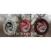 1.5" Round Wrapped Laser Etched Tags - Anodized Aluminum 1.5" Round Wrapped Laser Etched Tags - Anodized Aluminum