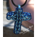 Cross Necklace - Anodized Aluminum