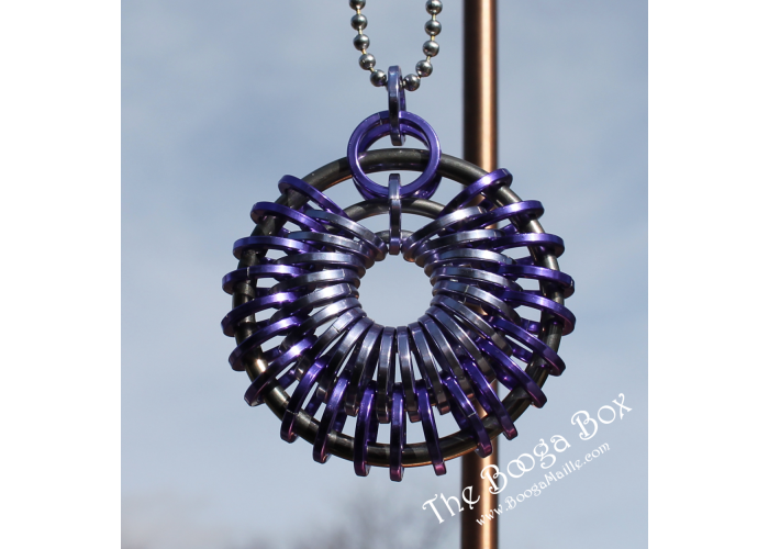 Full Emperor Pendant Necklace - Anodized Aluminum/Stainless Steel Full Emperor Pendant Necklace - Anodized Aluminum/Stainless Steel
