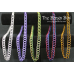 Half-Persian 3-1 Graduated Necklace - Anodized Aluminum