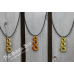 Mobius Graduated Pendant Necklace - Anodized Aluminum