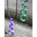 Mobius Graduated Pendant Necklace - Anodized Aluminum