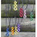 Mobius Graduated Pendant Necklace - Anodized Aluminum