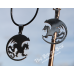 Stainless Steel Laser Cut Dragons - Stainless Steel