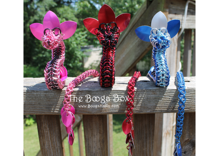 Dragon Chainmaille - Anodized Aluminum Dragon Chainmaille - Anodized Aluminum