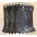 Large Scale Lamp Shade - Anodized Aluminum/Plastic Scales Large Scale Lamp Shade - Anodized Aluminum/Plastic Scales