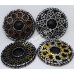 Shield Coaster 3" - Anodized Aluminum Shield Coaster 3" - Anodized Aluminum