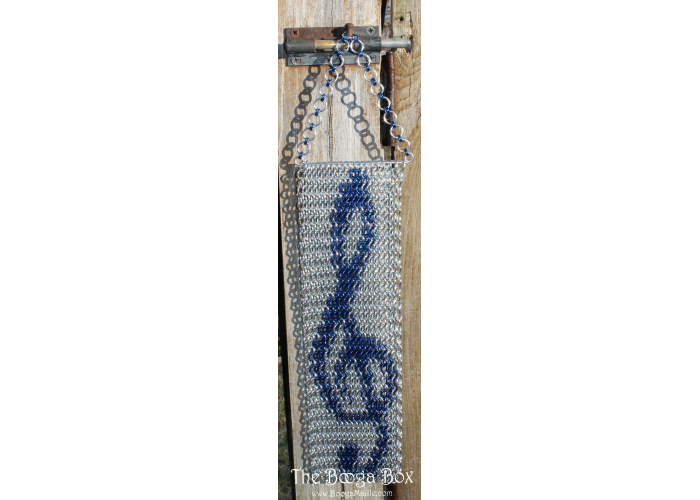 Treble Clef Inlay - Anodized Aluminum Treble Clef Inlay - Anodized Aluminum